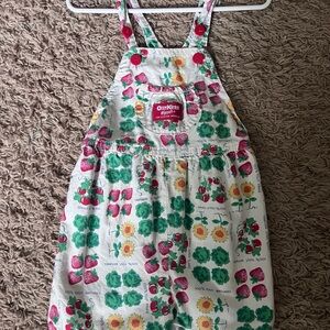 Vintage OshKosh B'gosh Fruit and Veggies Shortalls